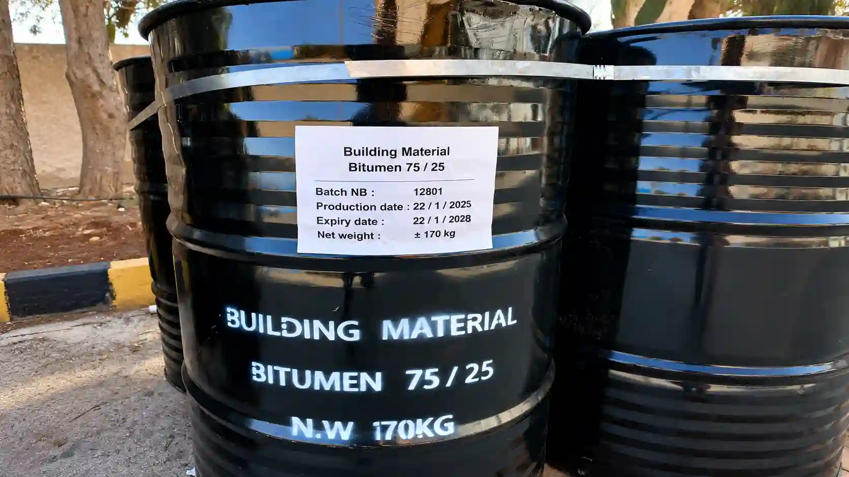 Oxidized Bitumen 75 25 in Drum